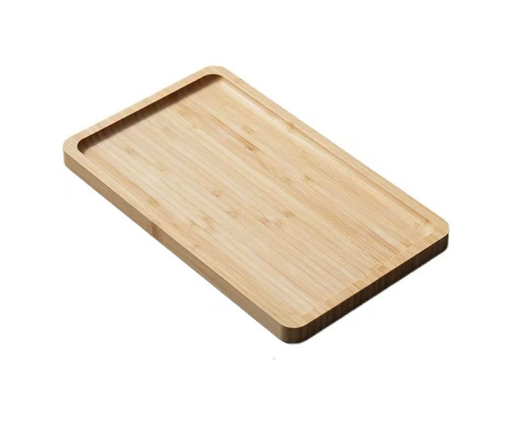 CHEFCO,WT-2213R, Rectangular Wooden tray, 22cmx13cm - Chefcoca