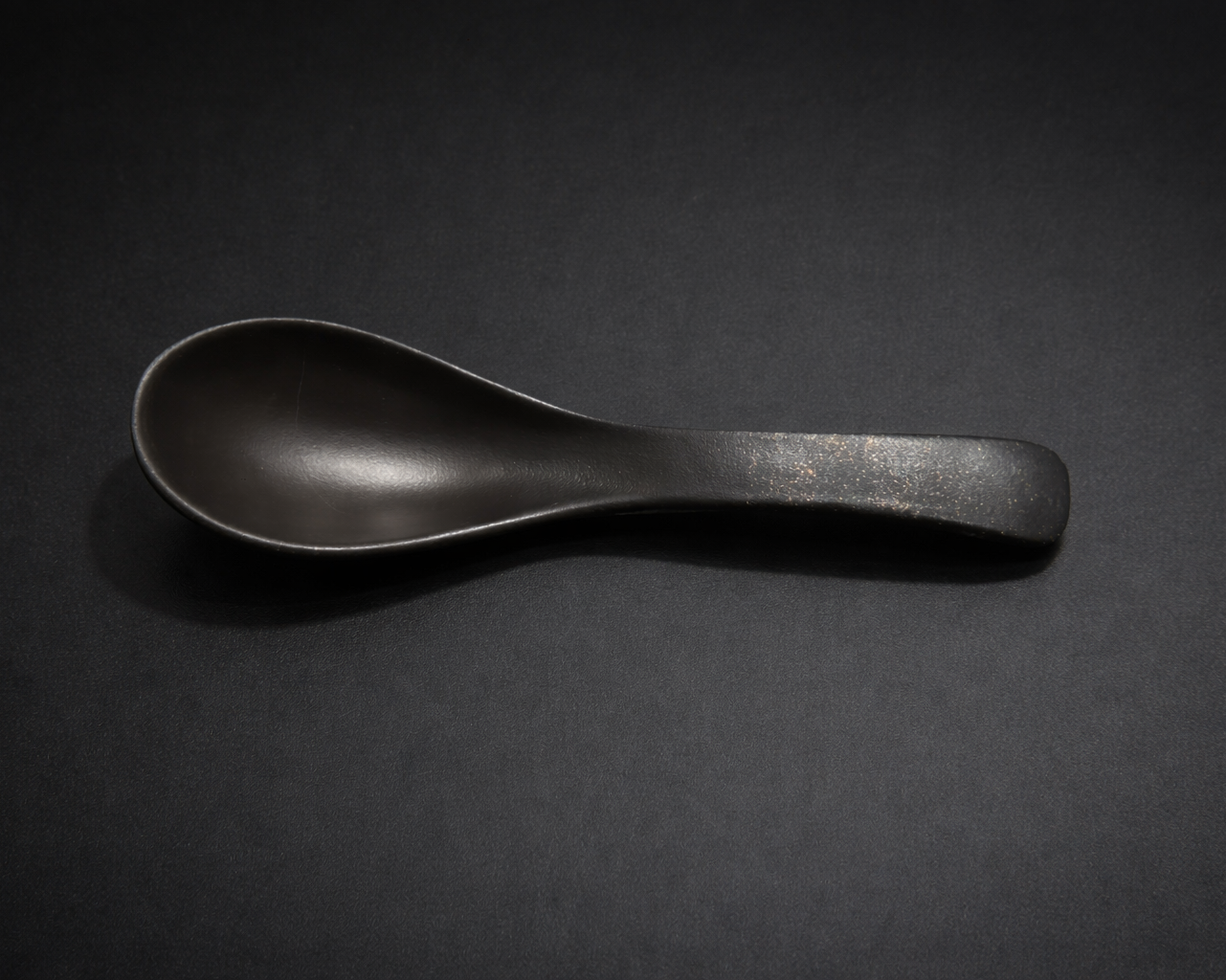 CHEFCO, WTS09DB,Melamine Dark Brown Spoon with Golden Dots - Chefcoca