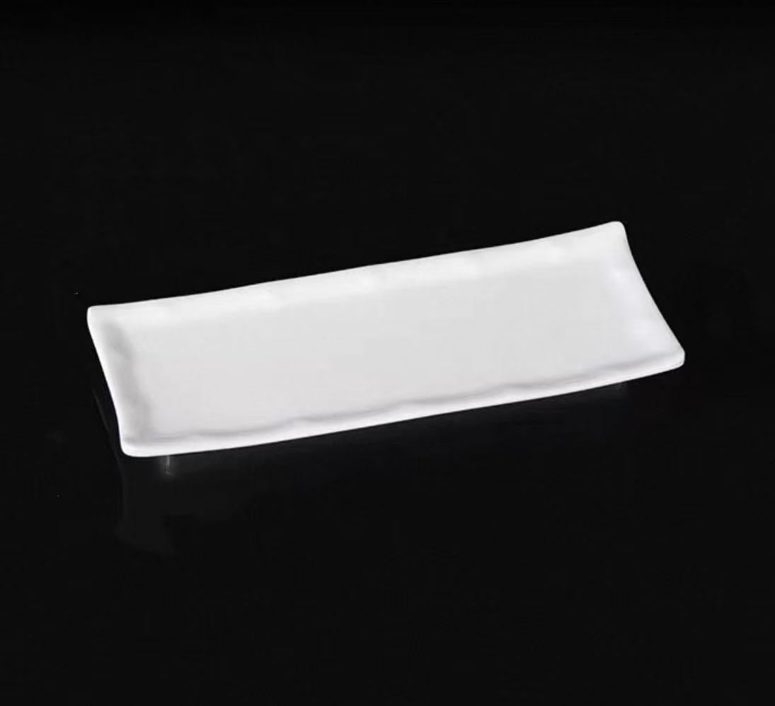 CHEFCO,YG140078W, 10" x 4" Melamine White Plate - Chefcoca