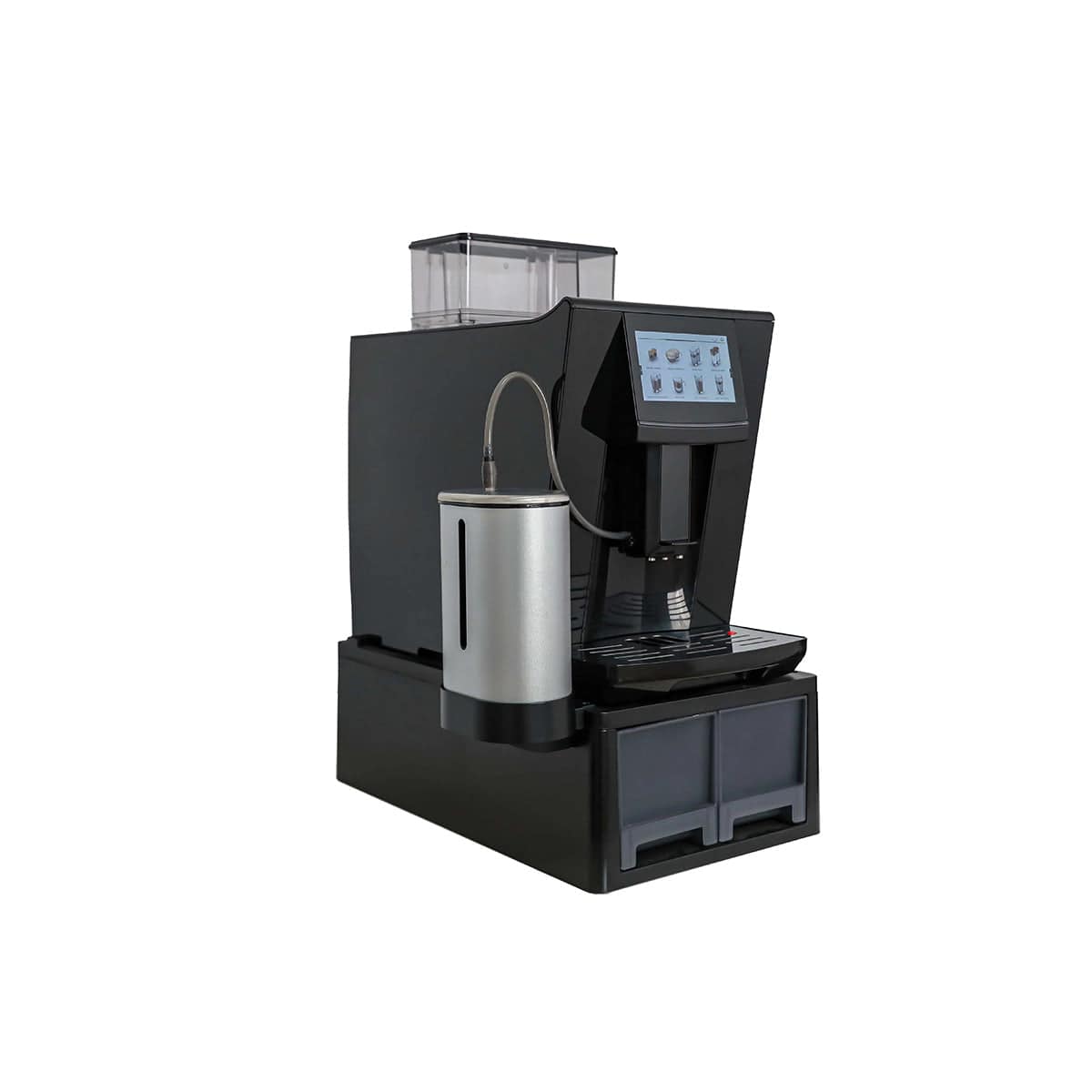 5" Touch Screen Double Latte Cappuccino Espresso Fully Automatic Coffee Machine - Chefcoca
