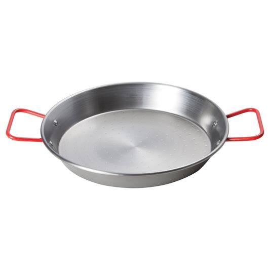 CSPP-14 - Paella Pan, Polished Carbon Steel (Spain) - 14-1/8" - Chefcoca