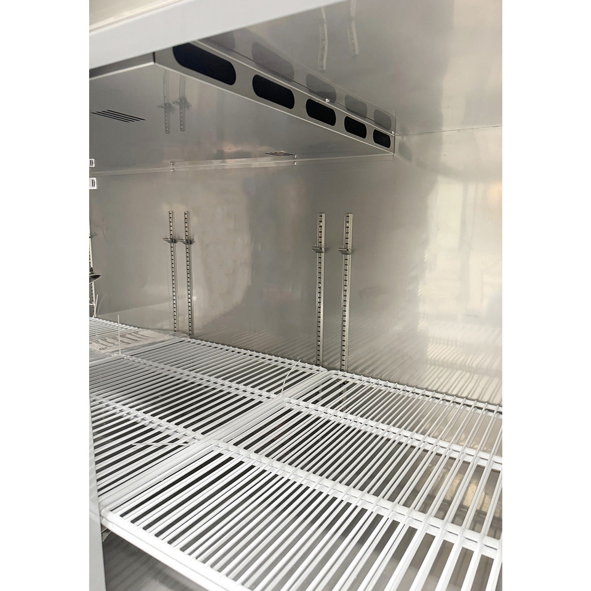 Sub-equip, 60" 2 Doors Salad and Sandwich Refrigerated Prep Table - Chefcoca