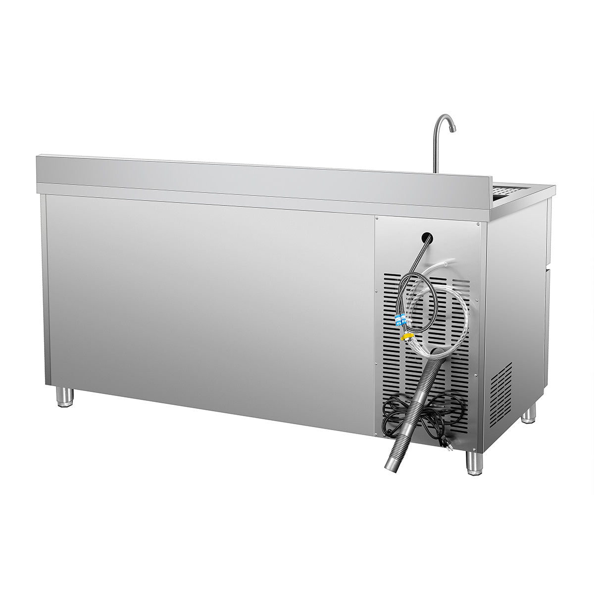 Sub-equip, 72" Commercial Workstation Refrigerator - Chefcoca
