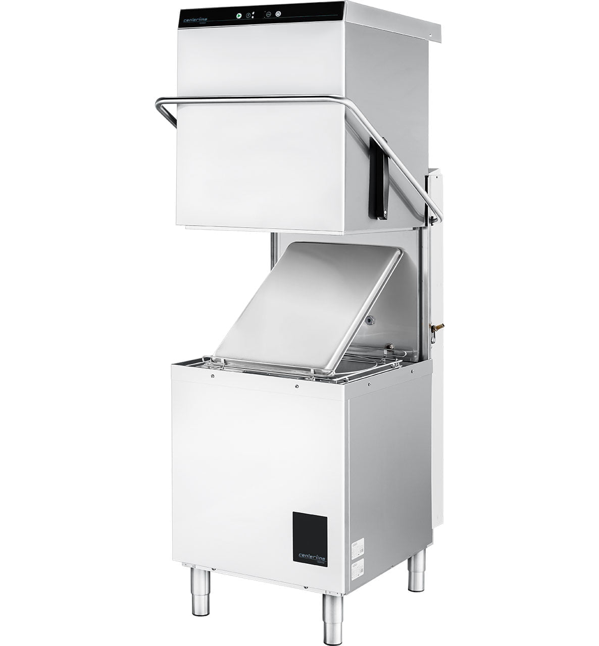 Centerline by Hobart CDH-1 High Temperature Dishwashing Machine - 51 Rack / Hour - 208-240V, 3 Phase - Chefcoca
