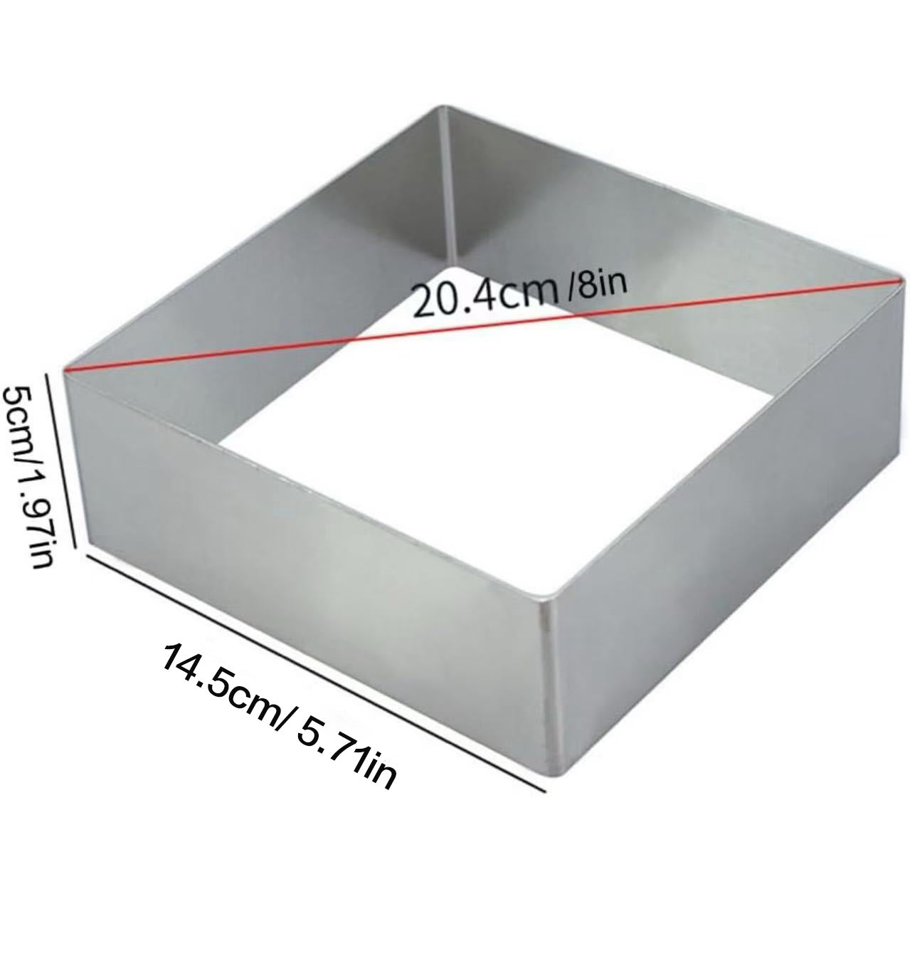 Moules à gâteau en acier inoxydable, moule à gâteau mousse, anneaux à gâteau avec poussoir