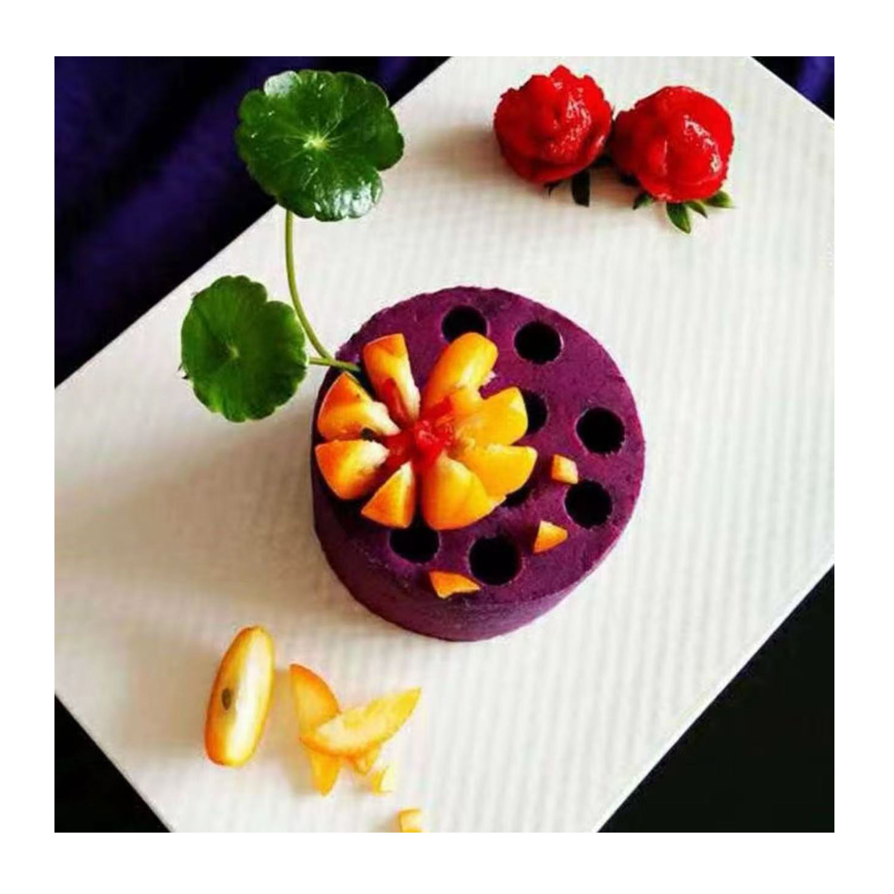 Chefco, HCM-11, Stainless Steel Honeycomb coal rice cake mold(11cm/4.3Dia)