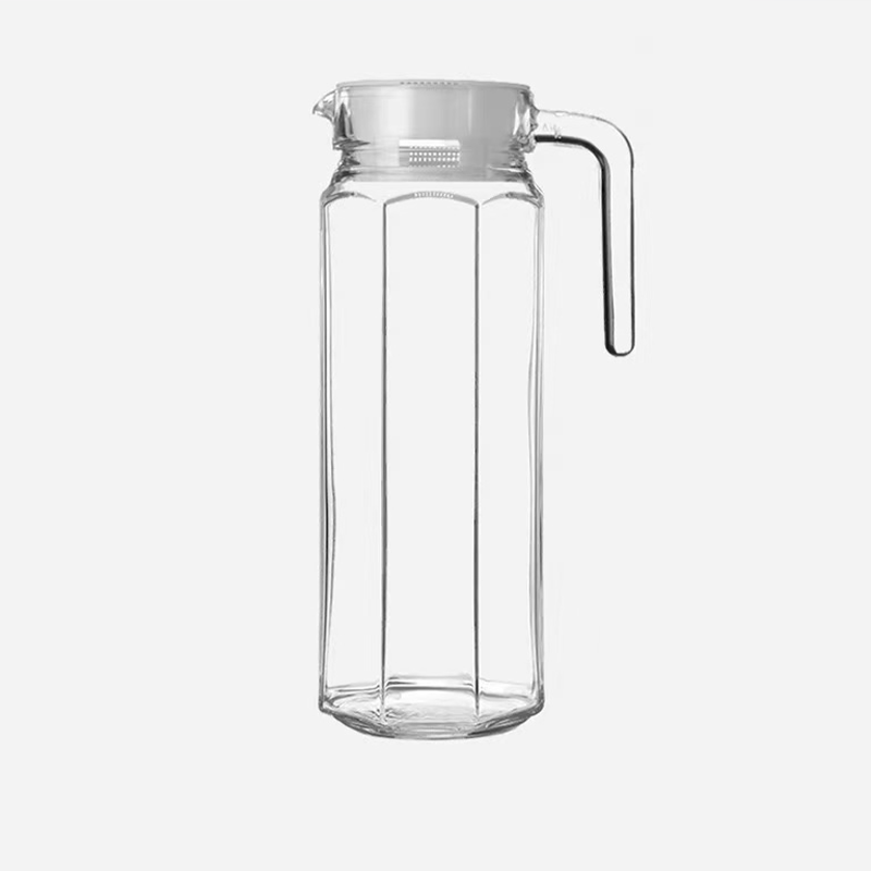 Chefco, Octagon Base Glass Water Pitcher 1.1L (G23354) - Chefcoca