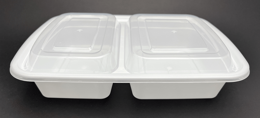 150 Sets, Rectangular Microwaveable Container, 32 oz (DT-32) - Chefcoca