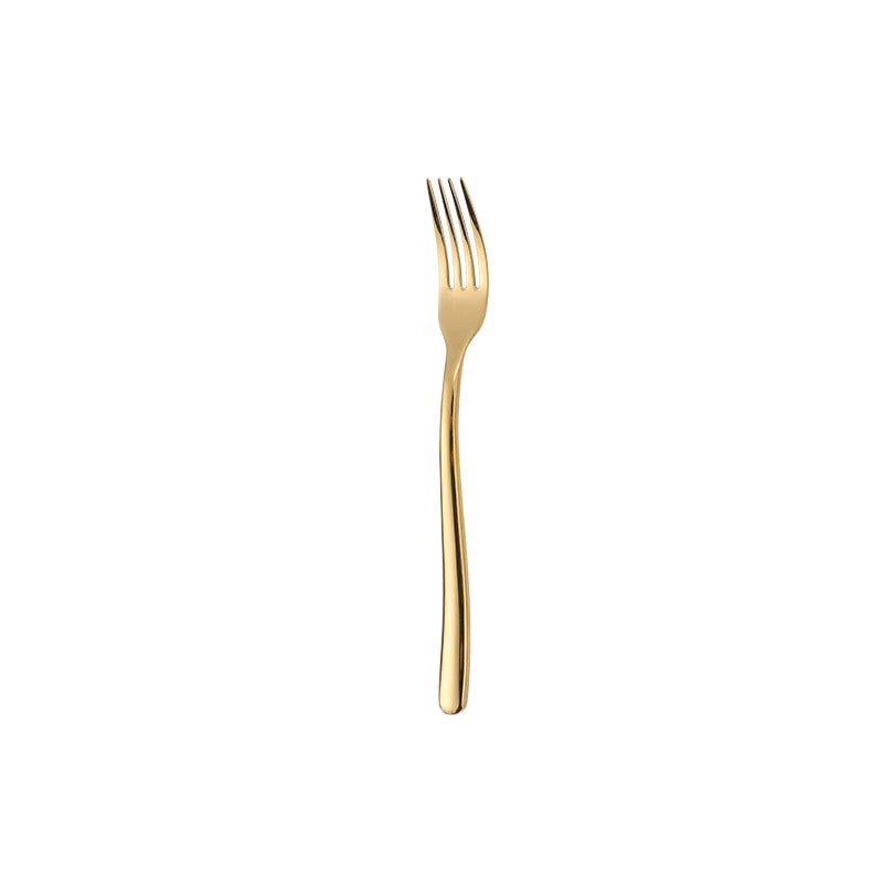 886-15 Gold Heavy Dinner fork (12 pcs) - Chefcoca
