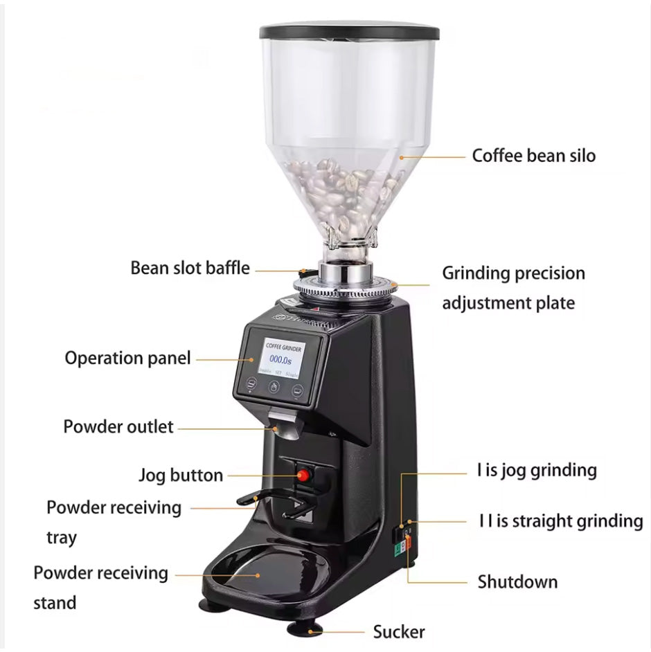 Chefco, GC-0501TD Electric coffee grinder, 110V/60Hz, 200W - Chefcoca