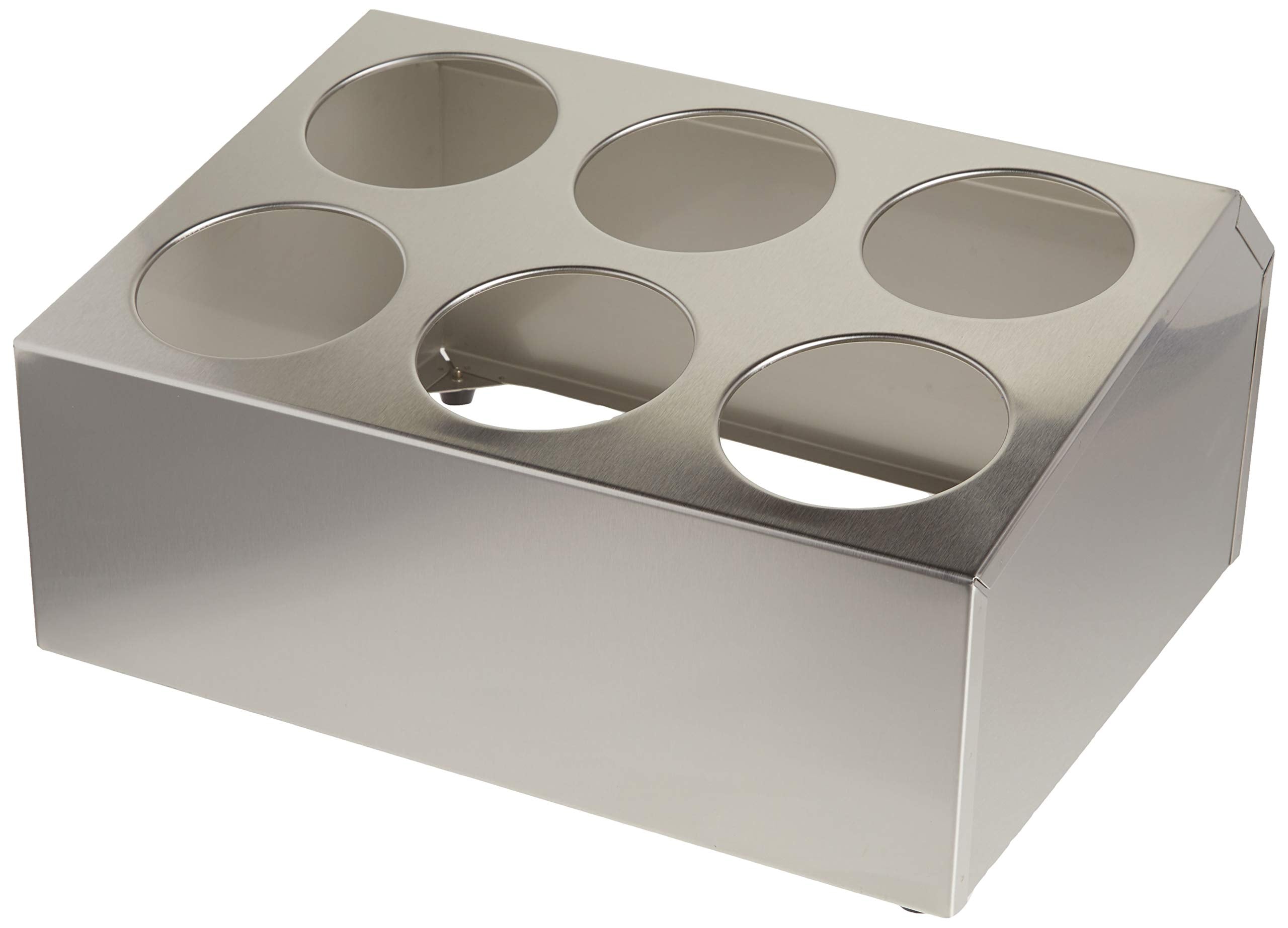 Flatware Holder Stainless Steel with 6 Slots, Holder only - Chefcoca