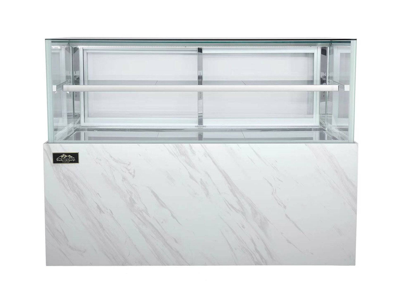 Sub-equip, 48"Cake Display Showcase,Refrigerated Bakery Display Case with LED Lighting - Chefcoca