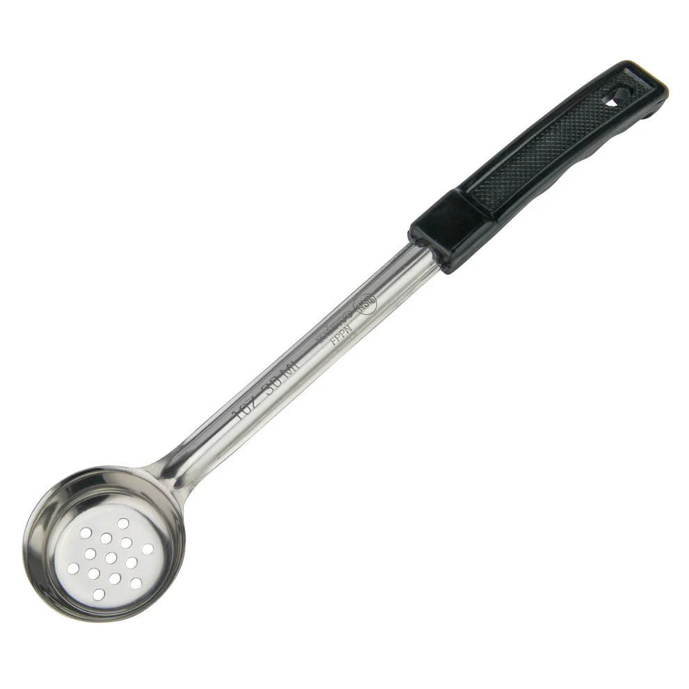FPPN-1 - Winco Prime One-Piece Stainless Steel Portioners - Perforated, 1 oz - Chefcoca