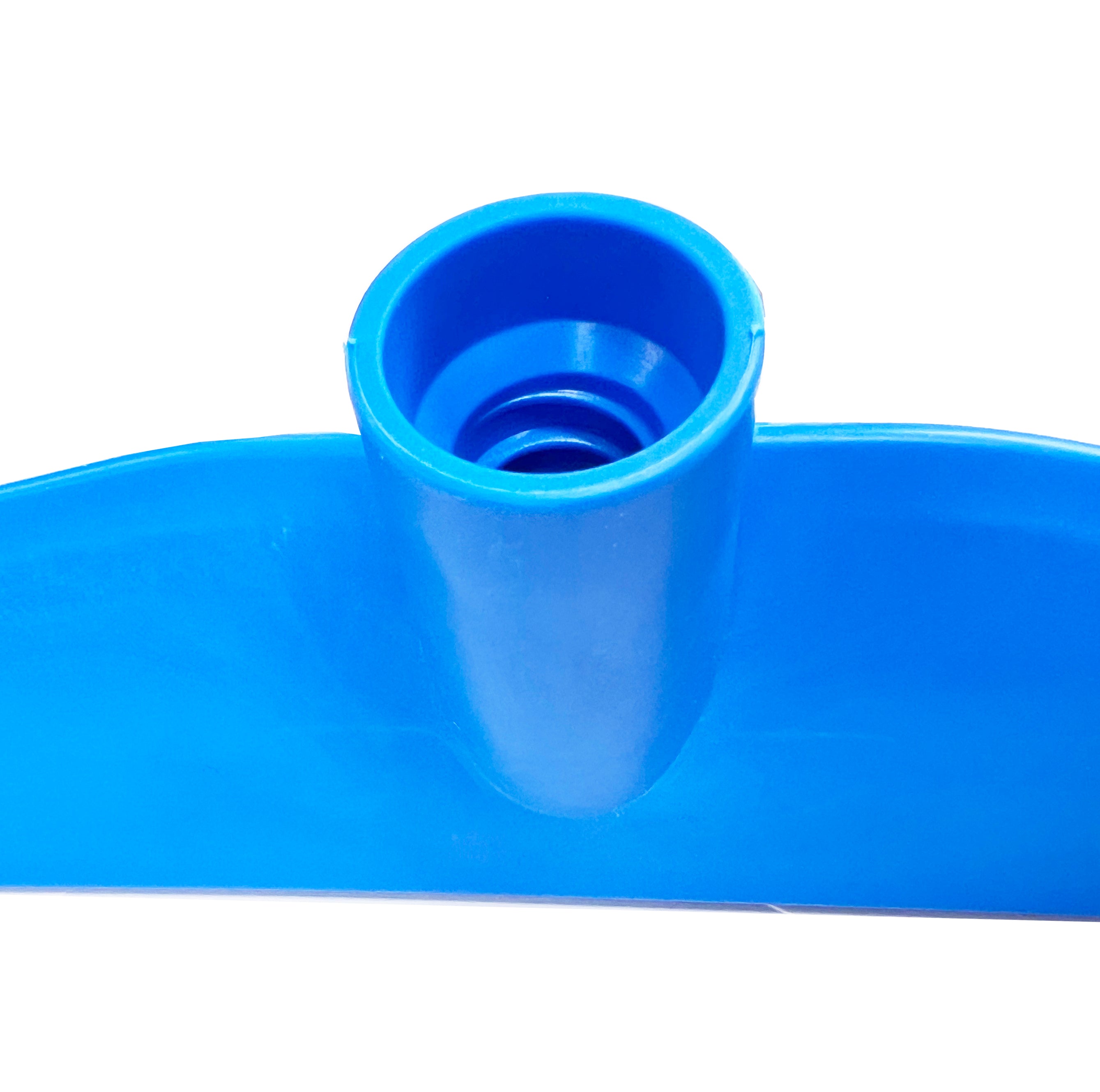 15.75" Wide Blue Plastic Floor Squeegee, One Piece, Head only (FS-OP15.75) - Chefcoca