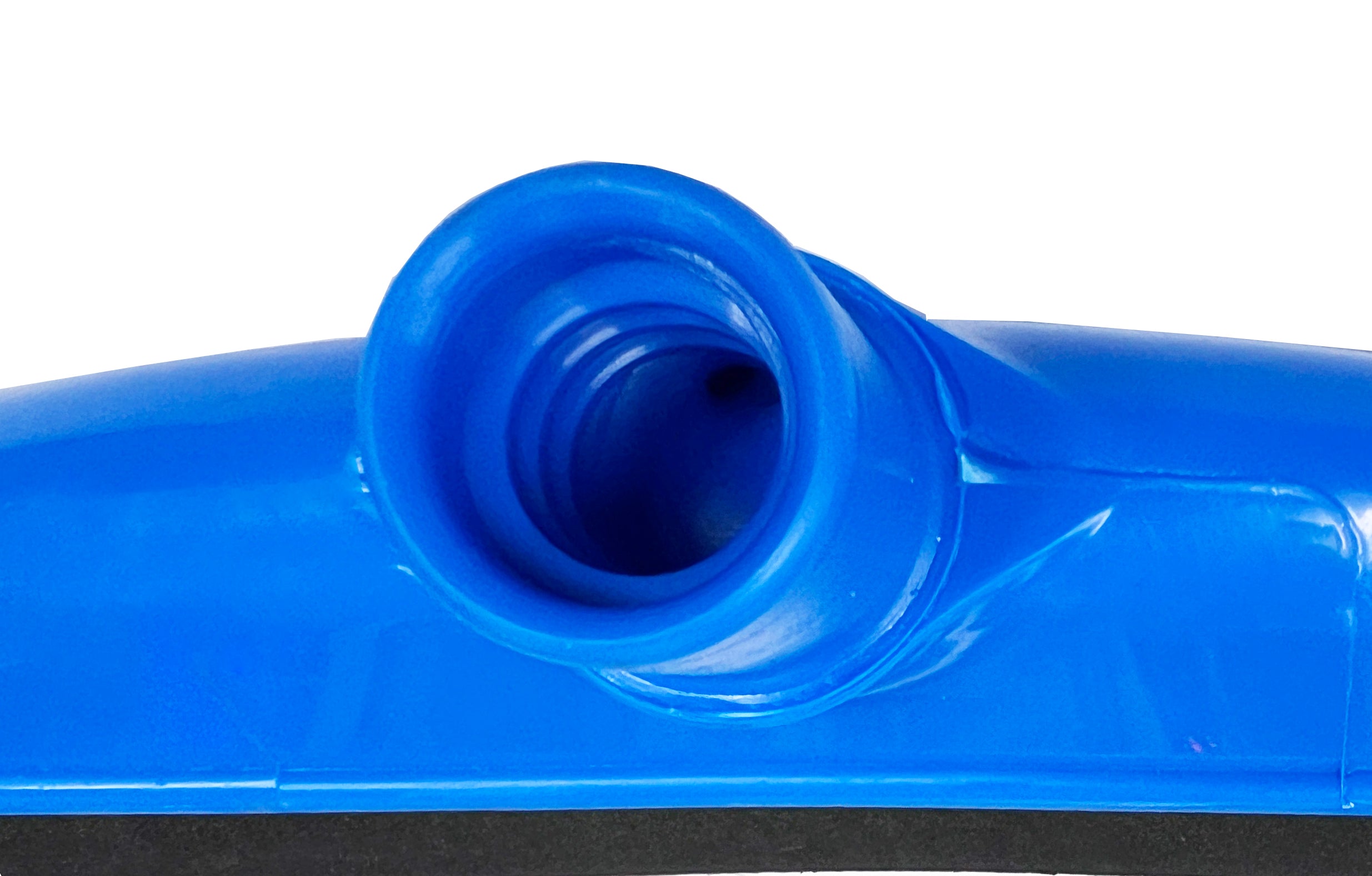 18" Wide Floor Squeegee, Black Double Foam with Plastic Handle, Head only (FS-P14) - Chefcoca