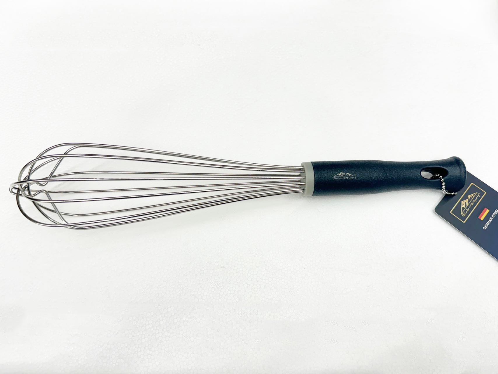 Sub-Equip, 14"Stainless Steel French Whips With Nylon - Chefcoca