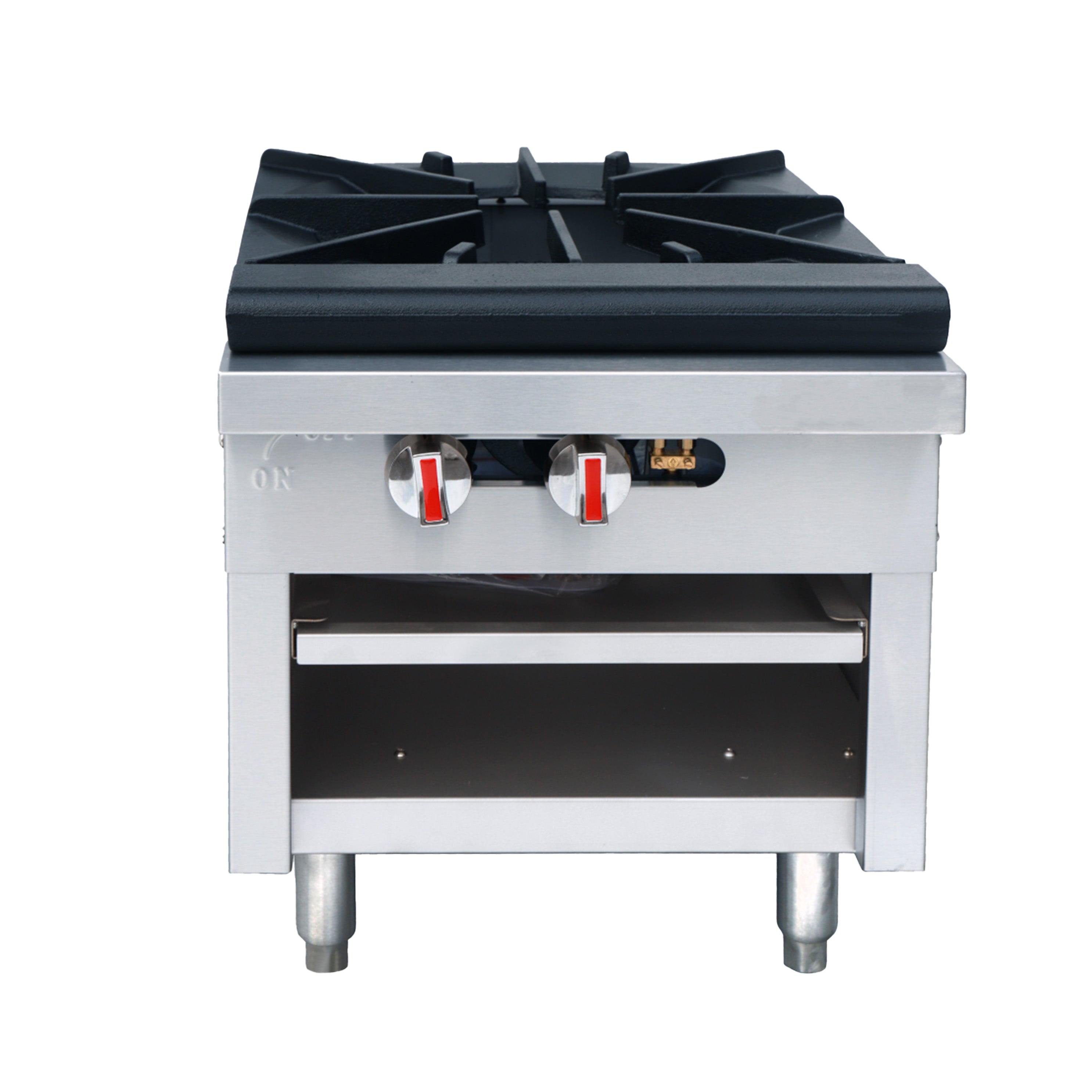 Turbo Range Single Grate Burner heavy duty Gas Stock Pot Range (TR-SP-1) - Chefcoca