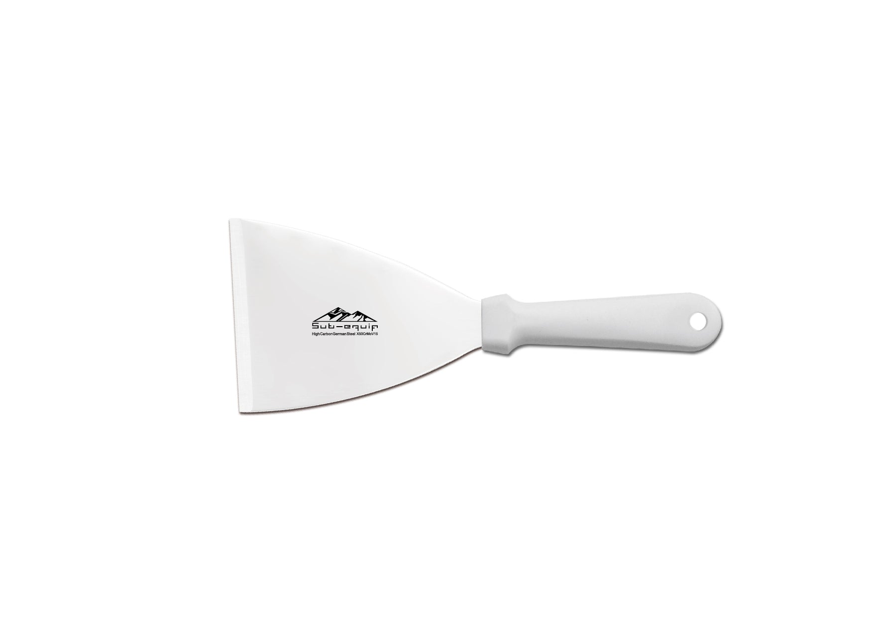 Sub-Equip Professional German Steel, 4.5"Scraper (TNP-45) - Chefcoca
