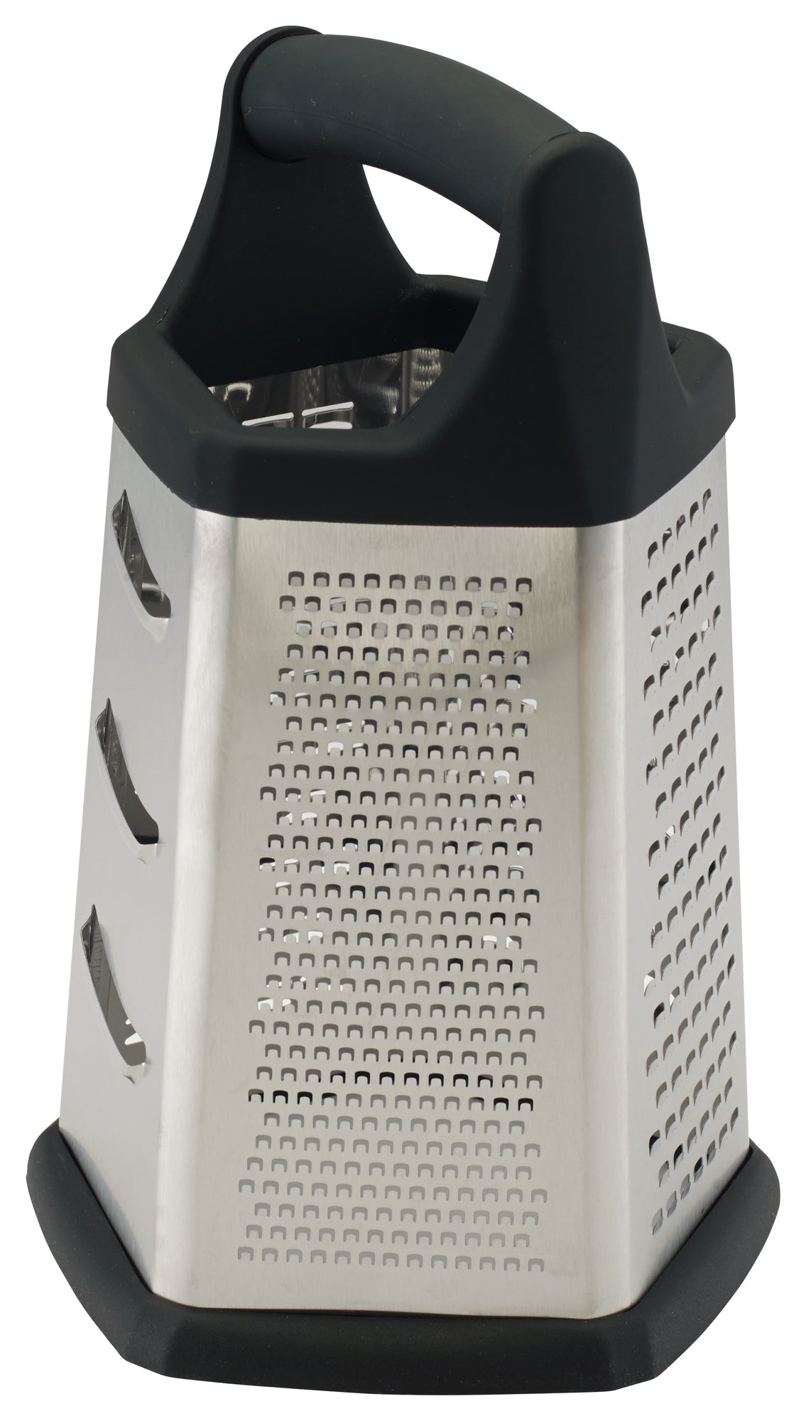 GT-401 - Ergonomic Box Grater, 5-Sided - Chefcoca