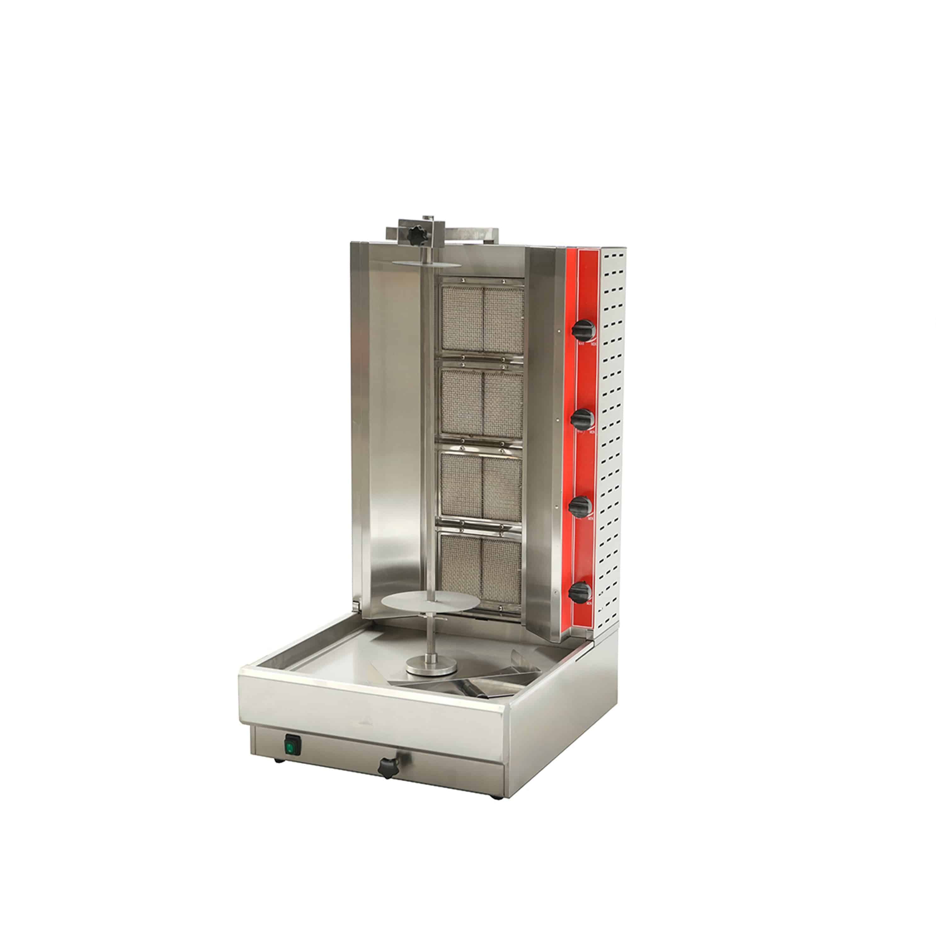 Turbo Range, Natural Gas Vertical Broiler - 100 lb. Capacity, 38,000 BTU - Chefcoca