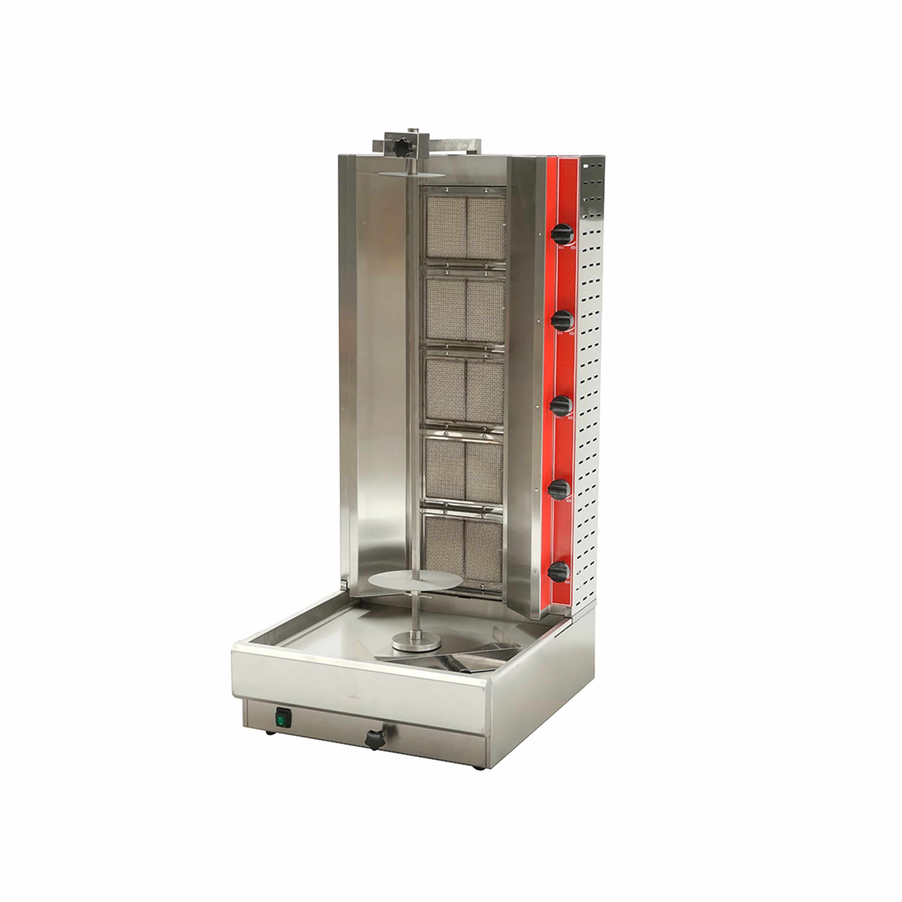 Turbo Range, Natural Gas Vertical Broiler - 130 lb. Capacity, 47,500 BTU - Chefcoca