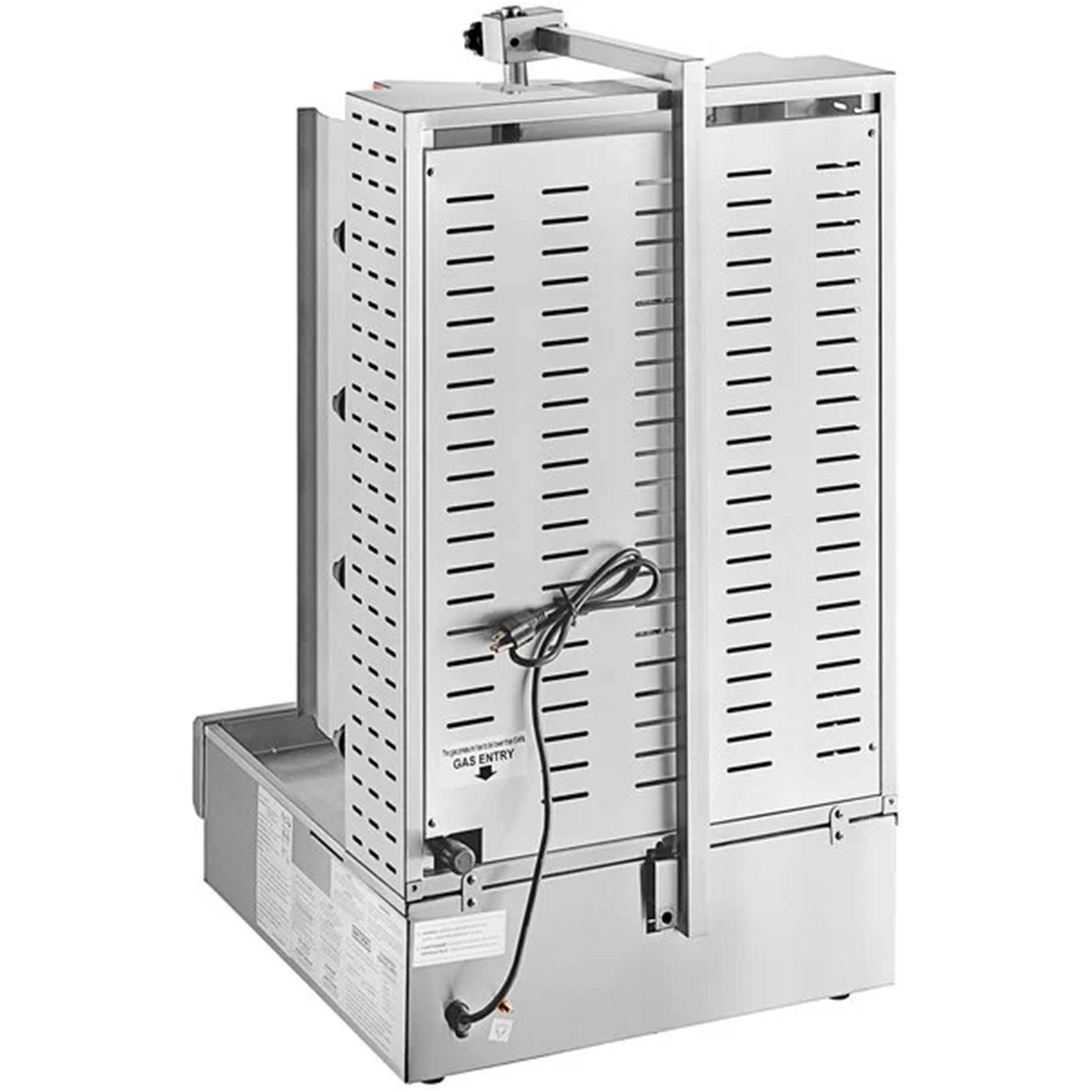 Turbo Range, Natural Gas Vertical Broiler - 100 lb. Capacity, 38,000 BTU - Chefcoca