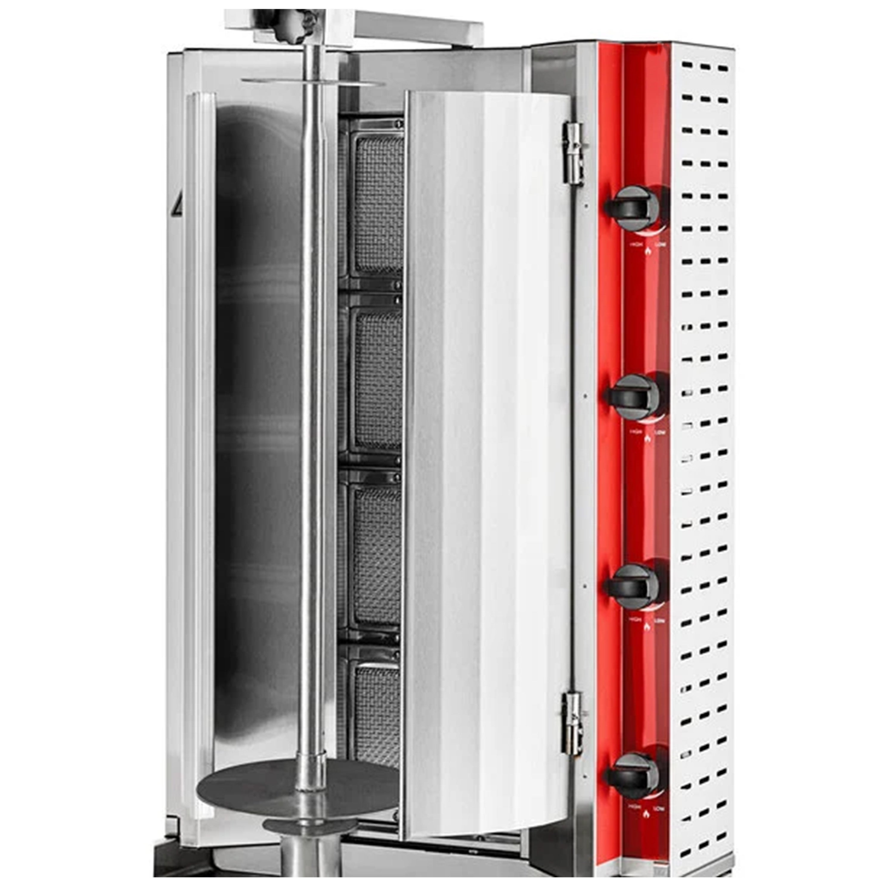 Turbo Range, Natural Gas Vertical Broiler - 100 lb. Capacity, 38,000 BTU - Chefcoca