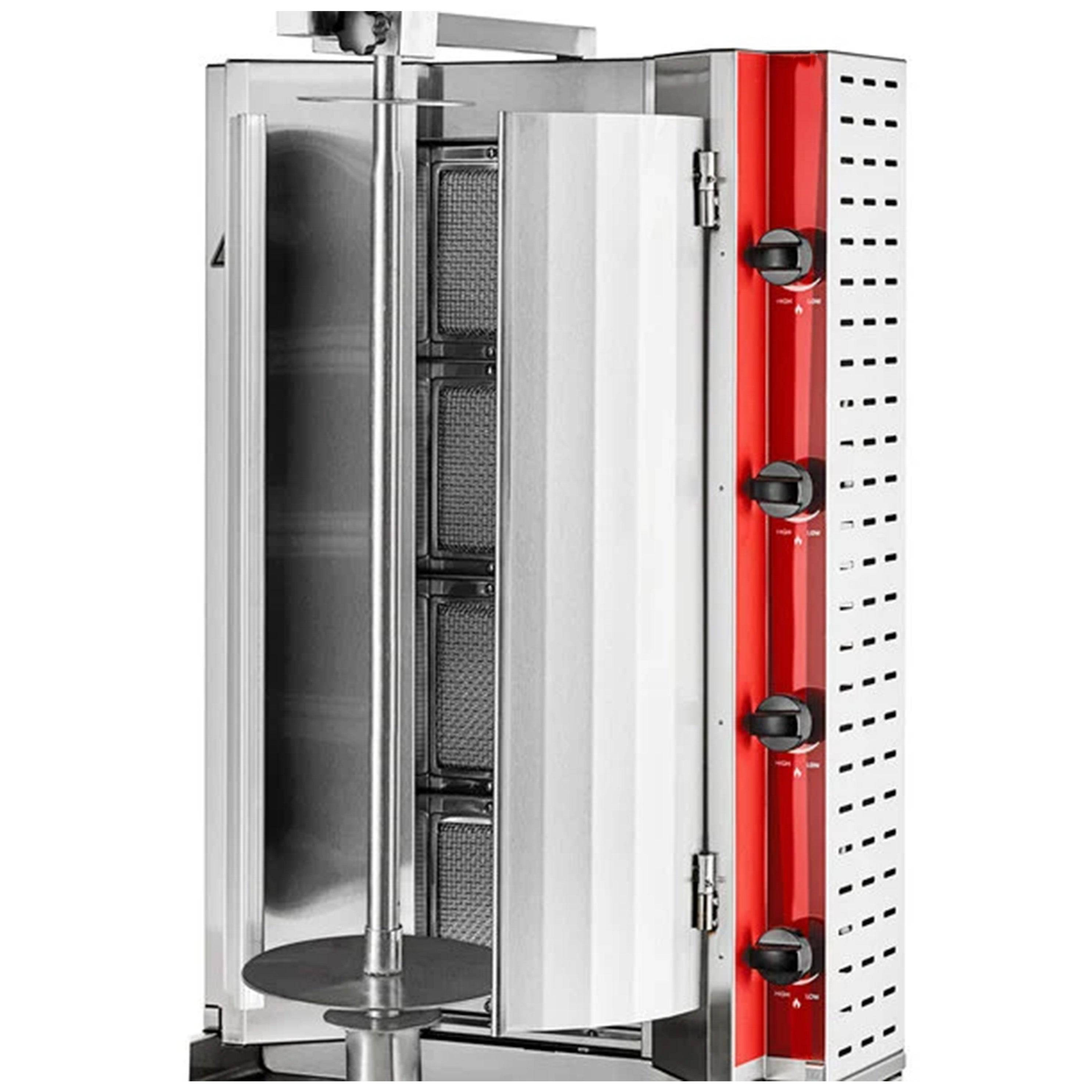 Turbo Range, Liquid Propane Vertical Broiler - 100 lb. Capacity, 32,000 BTU - Chefcoca