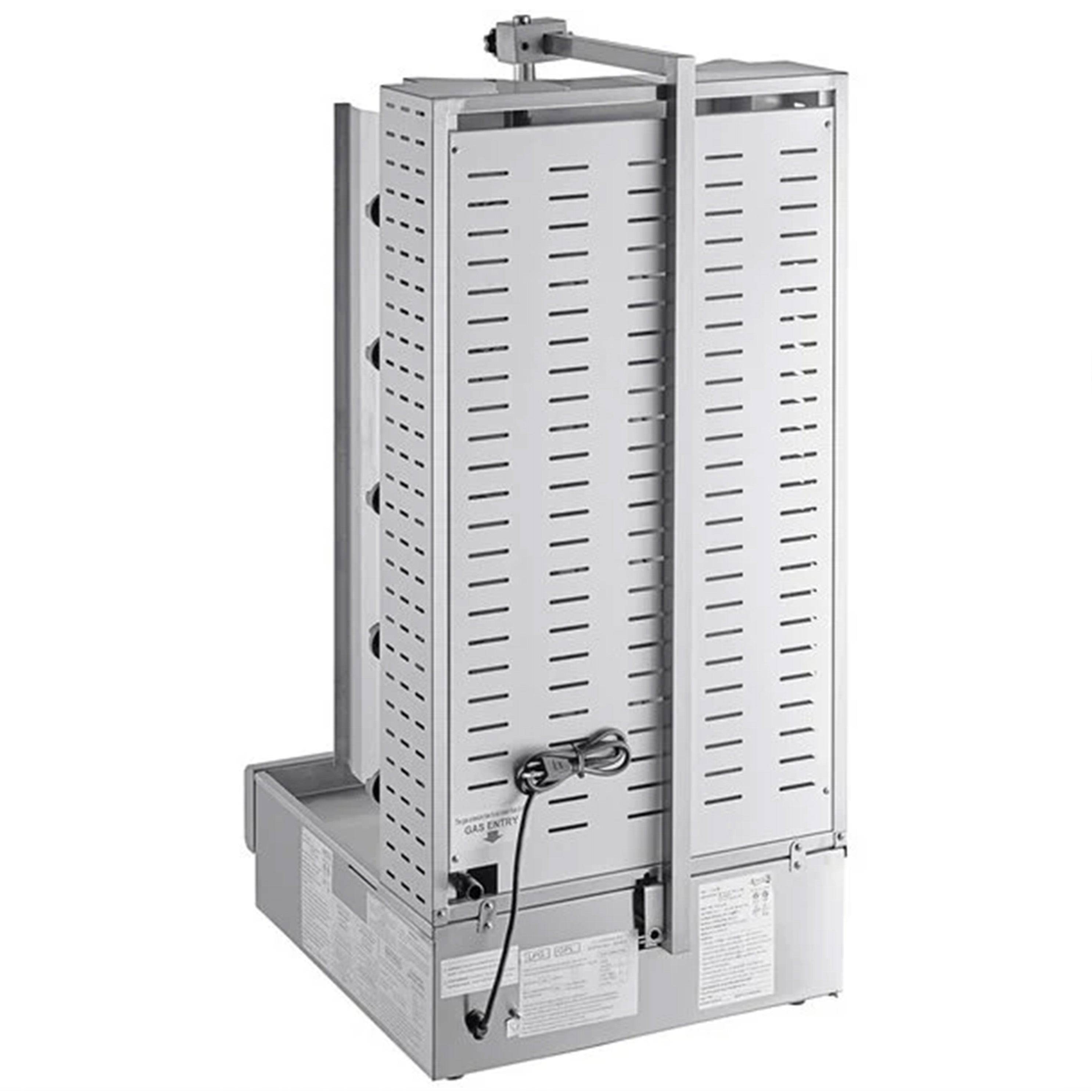 Turbo Range, Natural Gas Vertical Broiler - 130 lb. Capacity, 47,500 BTU - Chefcoca