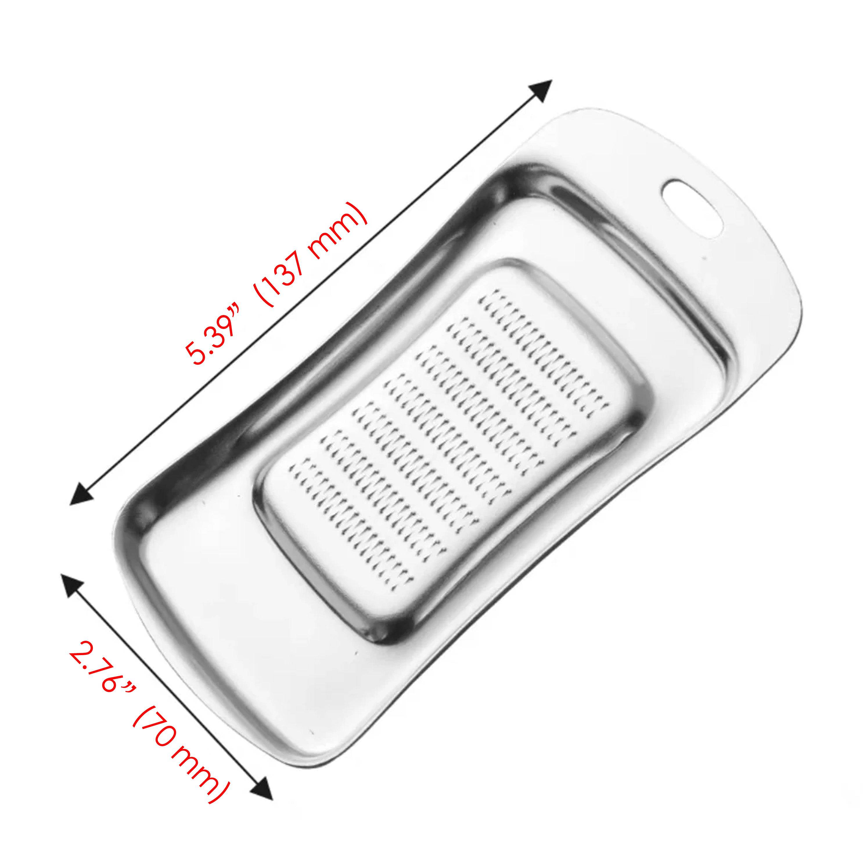 Small Stainless Steel Ginger Grater - Chefcoca