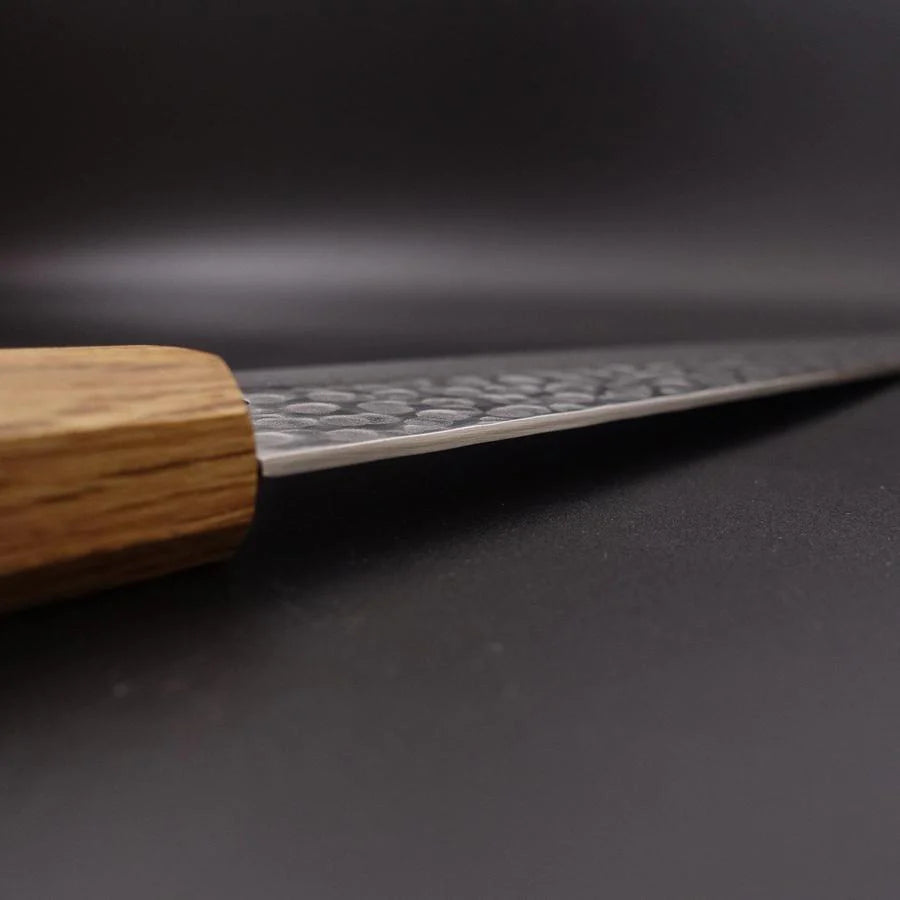 MUSASHI Gyuto VG-10 Tsuchime Damascus Yaki-Urushi Handle 240mm (157-240) - Chefcoca