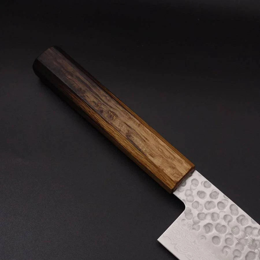 MUSASHI Gyuto VG-10 Tsuchime Damascus Yaki-Urushi Handle 240mm (157-240) - Chefcoca