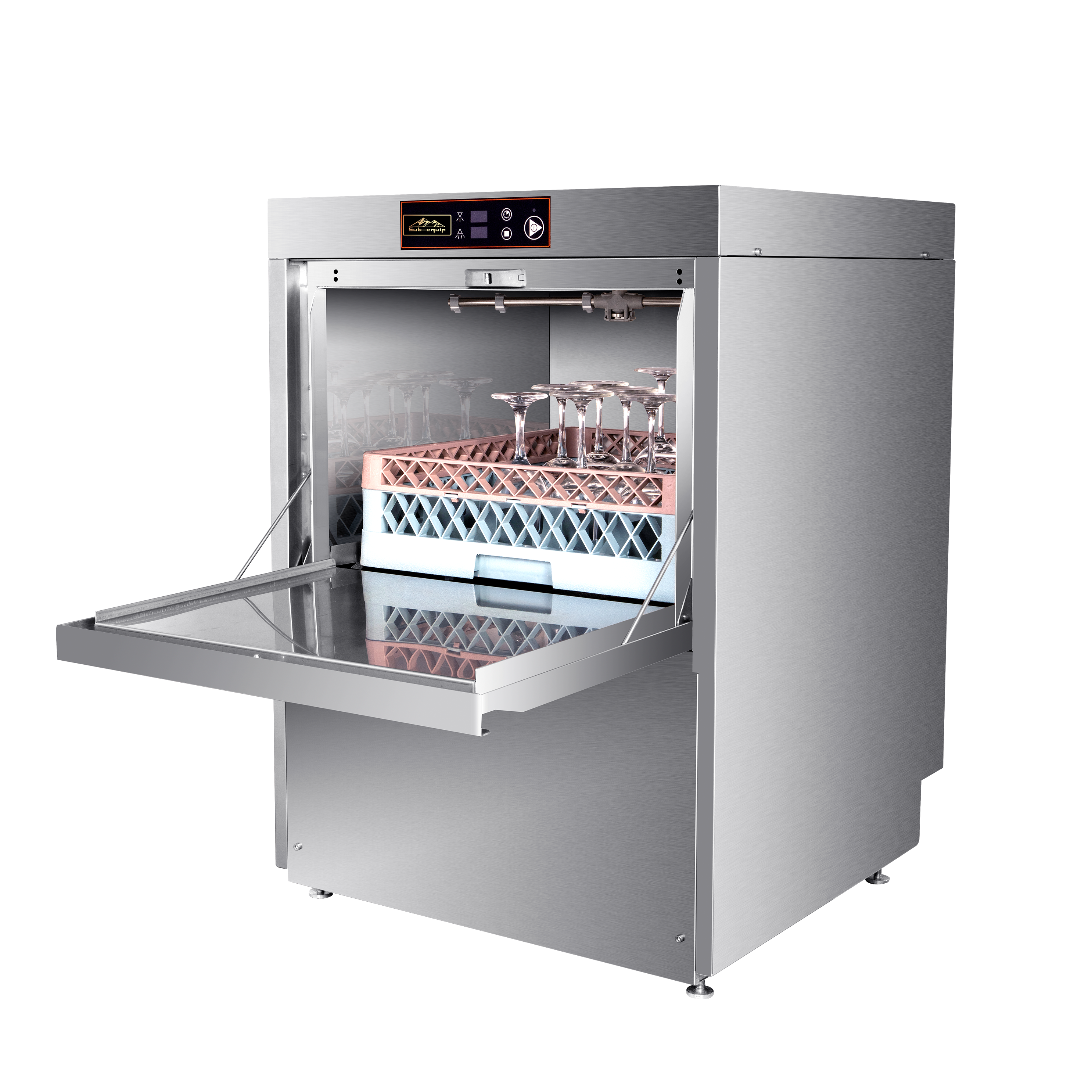 Sub-equip, H50-ST Under counter High-Temp Dishwasher, 8.7Kw/208V/3Ph/27Amp - Chefcoca