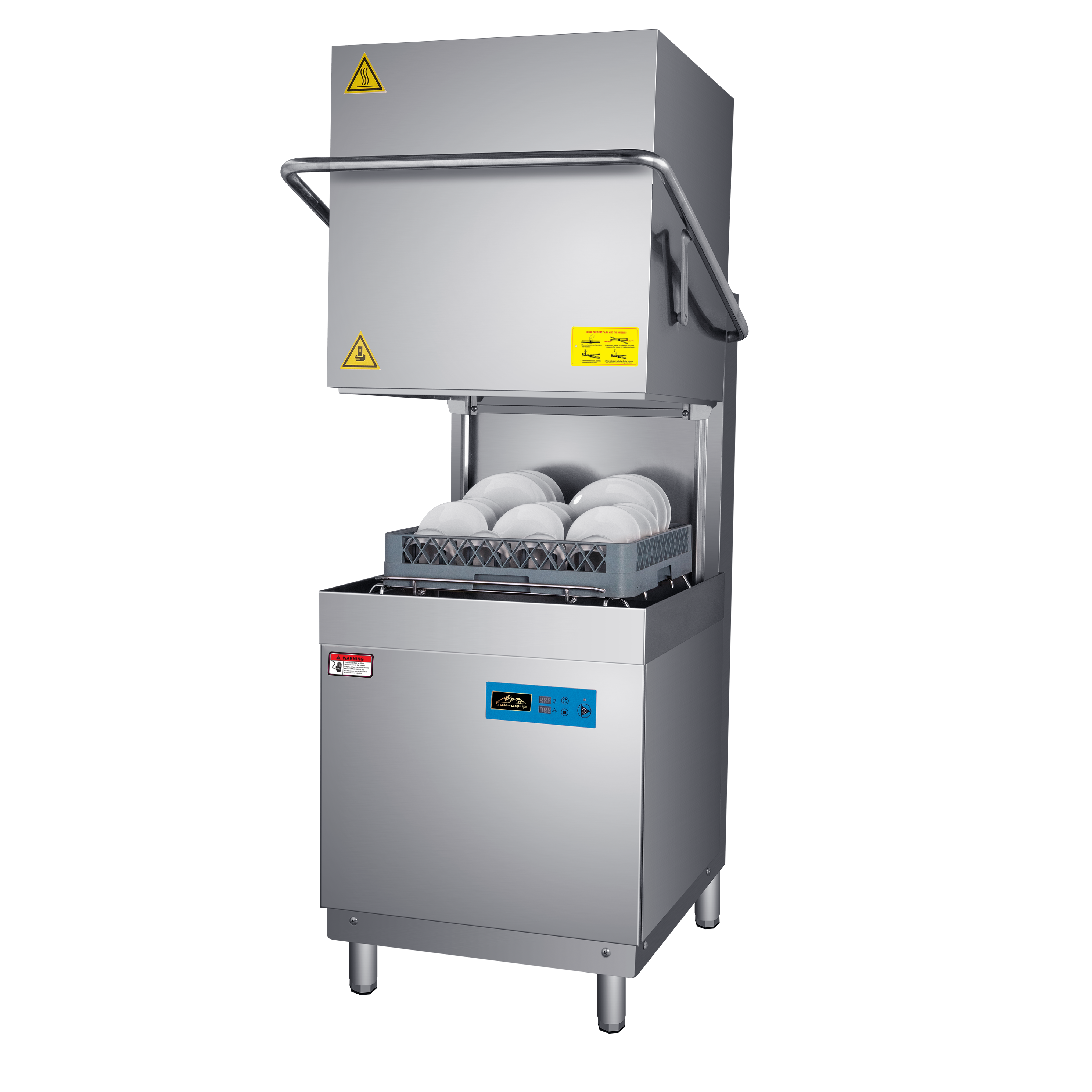 Sub-equip, H60-ST Door Tpye High-Temp Dishwasher, 12.7Kw/208V/3Ph/36.8Amp - Chefcoca