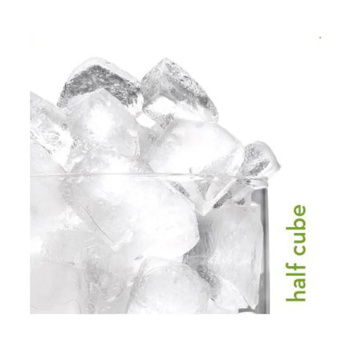 Sub-equip IC-120BA Air-Cooled Ice Machine, Cube Shaped Ice, 120LBS/24HRS, 40LBS Storage - Chefcoca