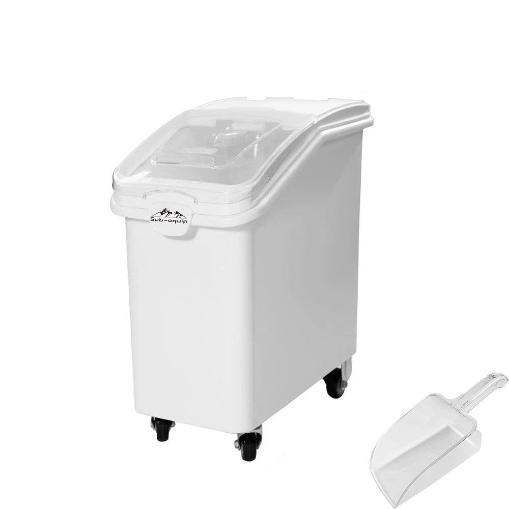Ingredient Bins with 3" Casters, 21 Gallon (81L) - Chefcoca
