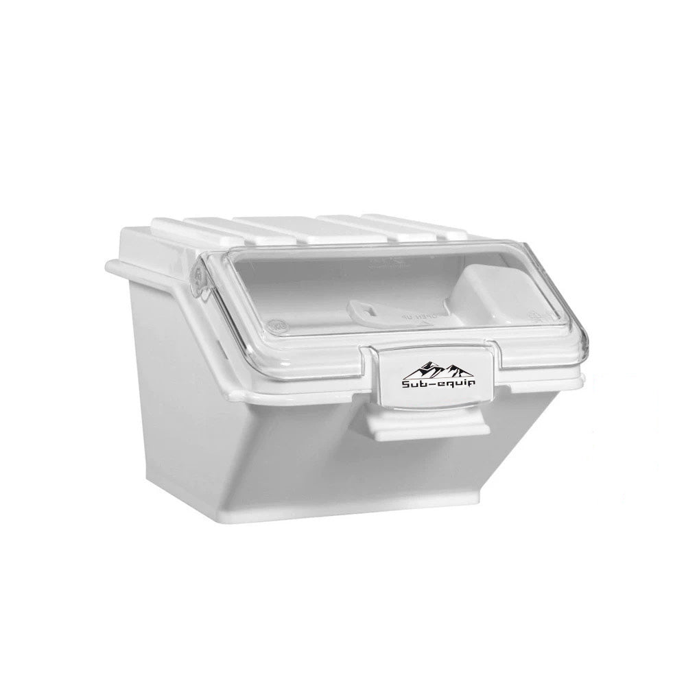 Stackable Shelf Ingredient Bins with Scoop,2 Gallons/10L (holds 40 cups) - Chefcoca