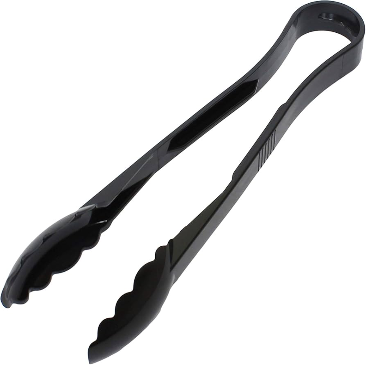 Black Polycarbonate Utility Tong, 11 Inch (P-011-BL) - Chefcoca