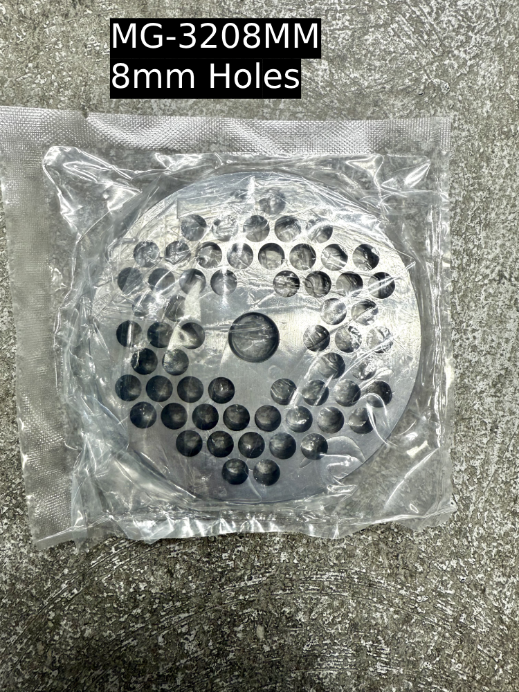 Chefco, #32 Meat Grinder Plate 8mm Holes (MG-3208MM) - Chefcoca