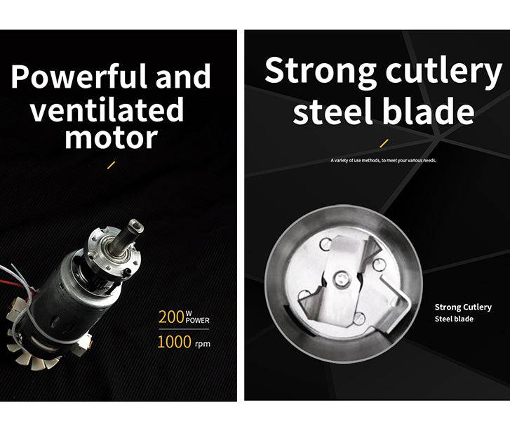 Stainless Steel Automatic Food and beverage ice shavings machine / 3L - Chefcoca