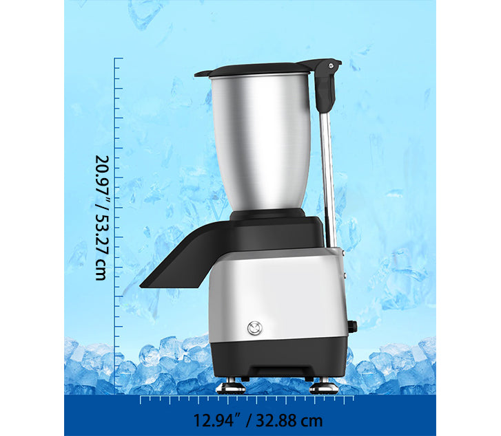 Stainless Steel Automatic Food and beverage ice shavings machine / 3L - Chefcoca