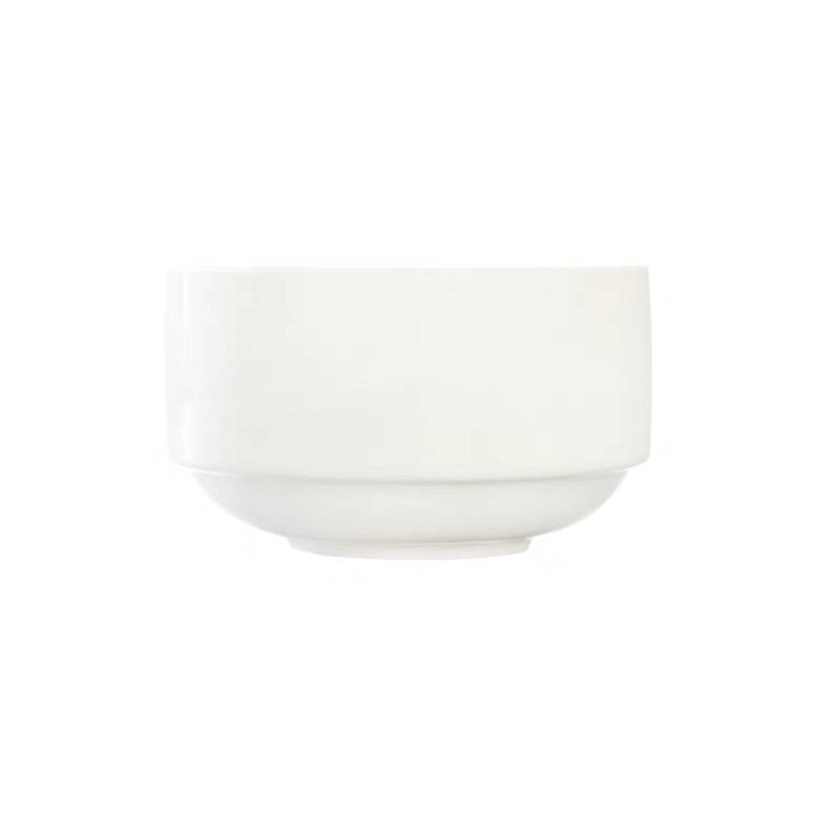 White Melamine Small Bowl (J139400) - Chefcoca