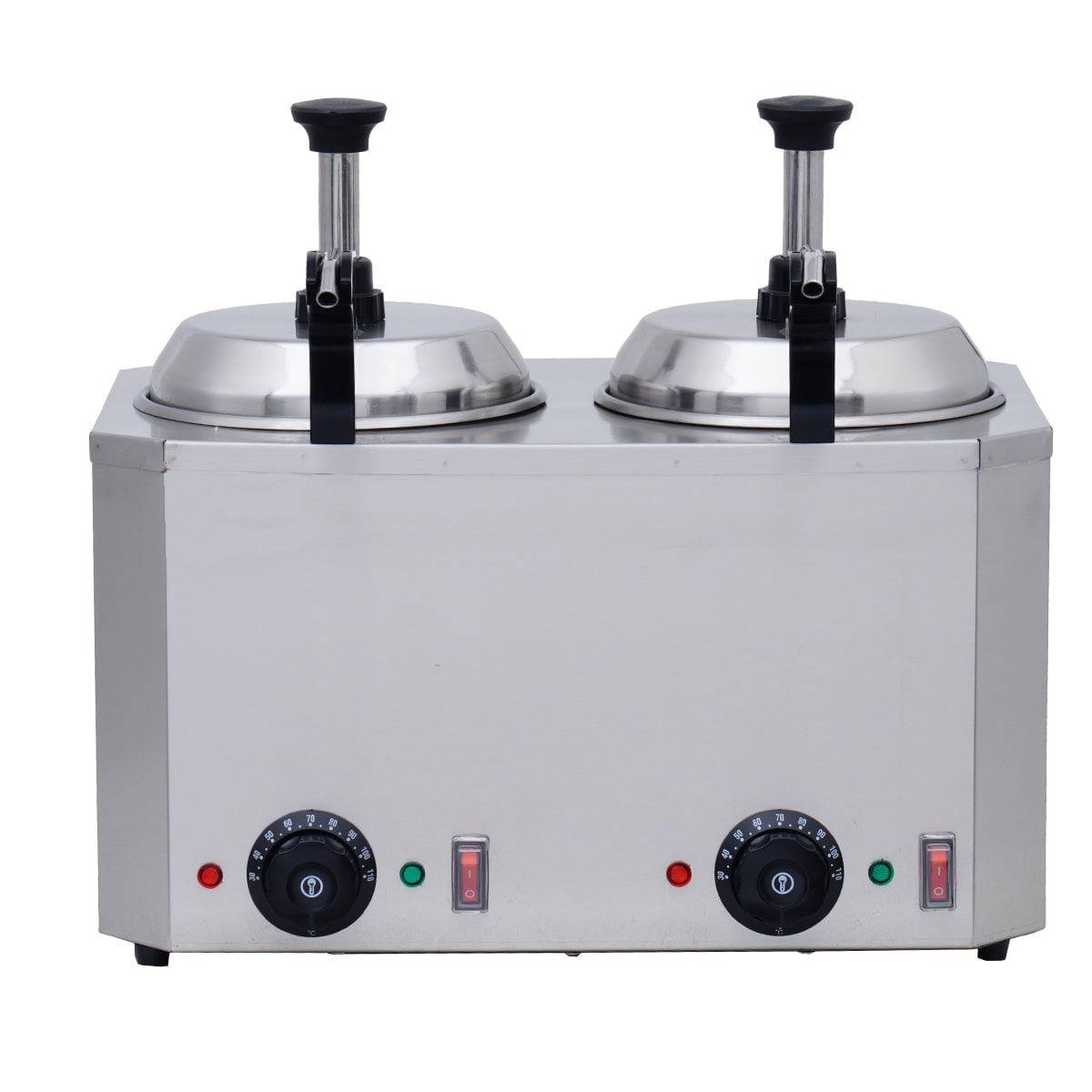Double Pump Sauce Heater/Single Sauce Pot Warmer - Chefcoca