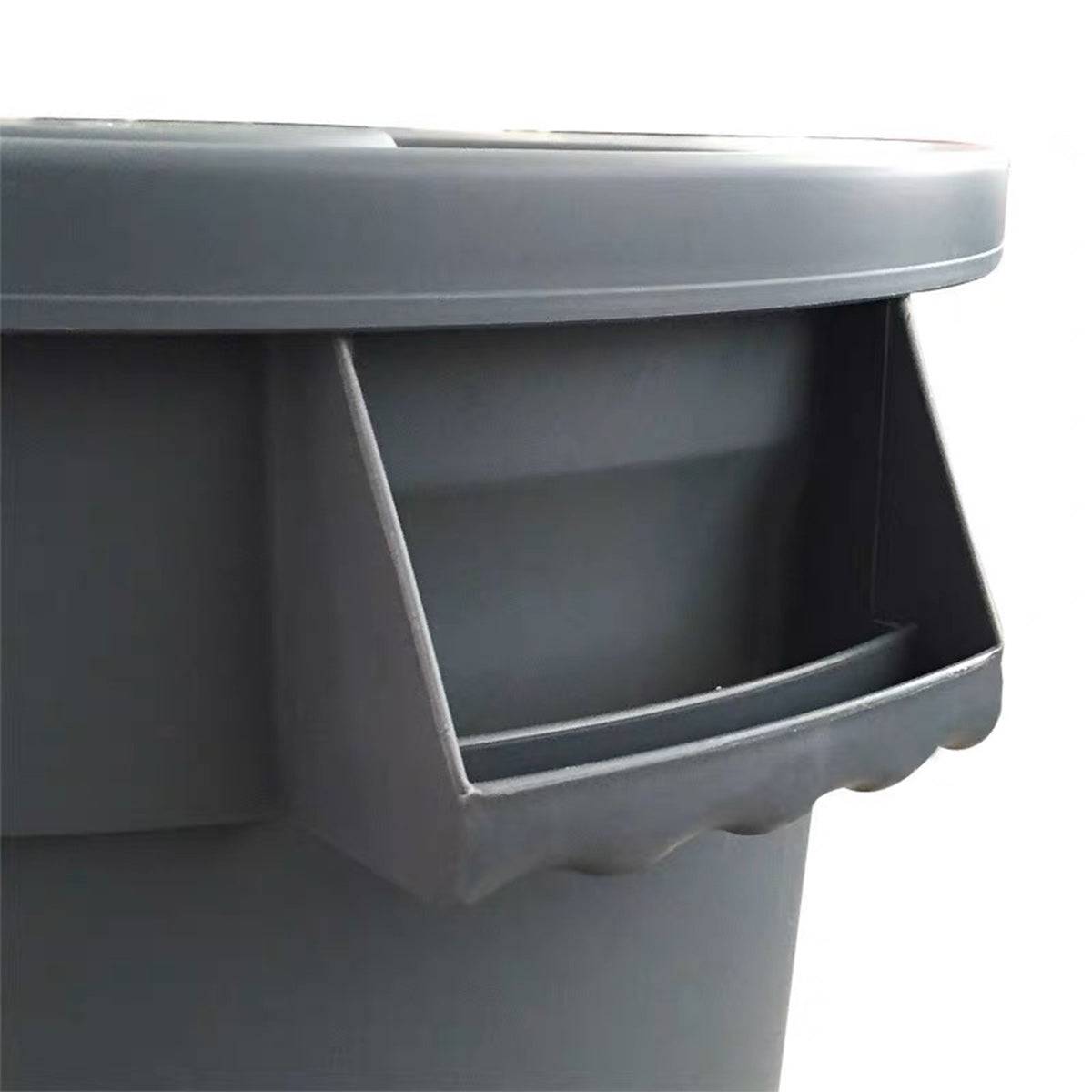 Heavy-Duty Round Trash Can, Lids are sold separately - Chefcoca