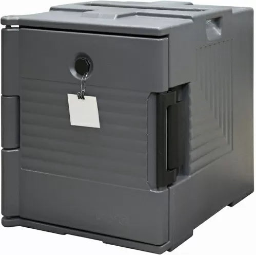 Insulated Polyethylene Food Pan Transport Carrier with Front-Loading Design (non-Electric) - Chefcoca