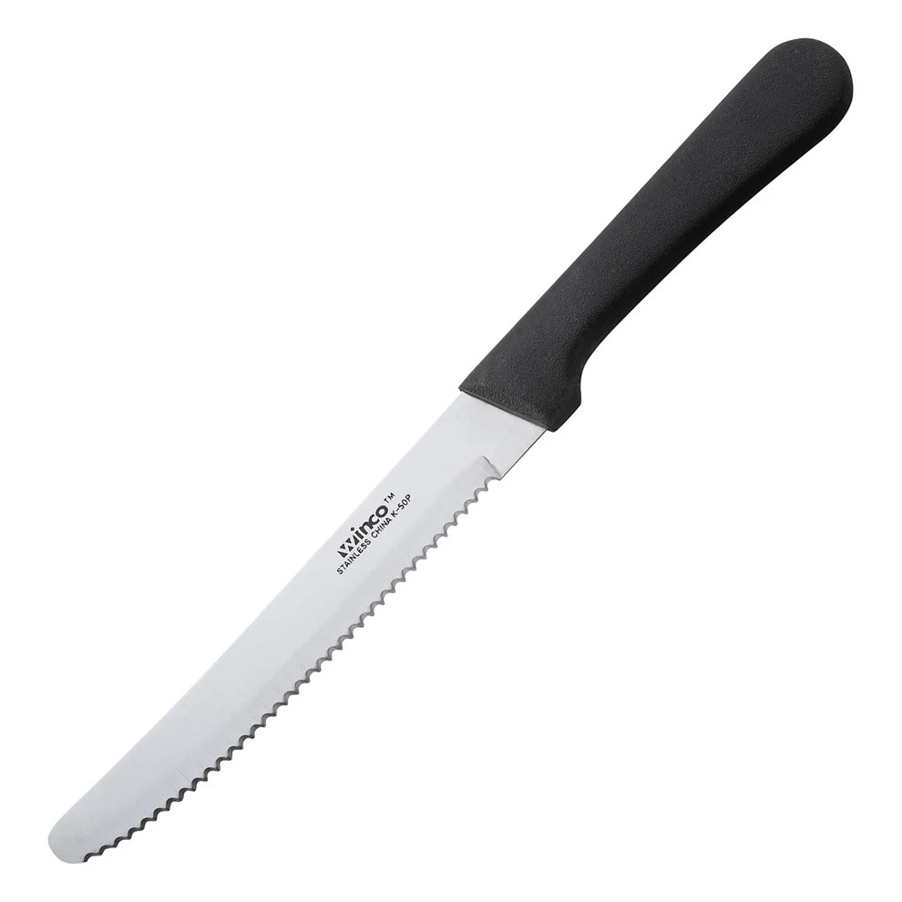 K-50P - Steak Knives, 5" Blade, Round Tip - Chefcoca