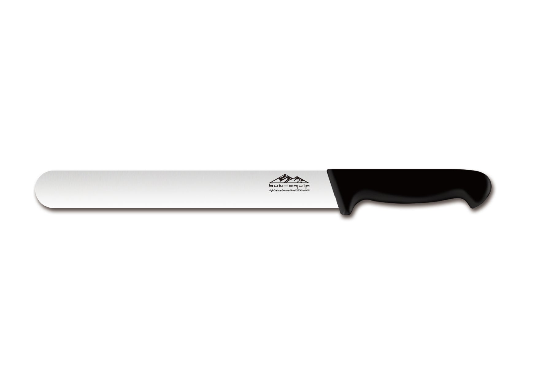 Sub-Equip German steel X50CrMoV15 alloy Roast SlicerPlain (12",14",18") - Chefcoca