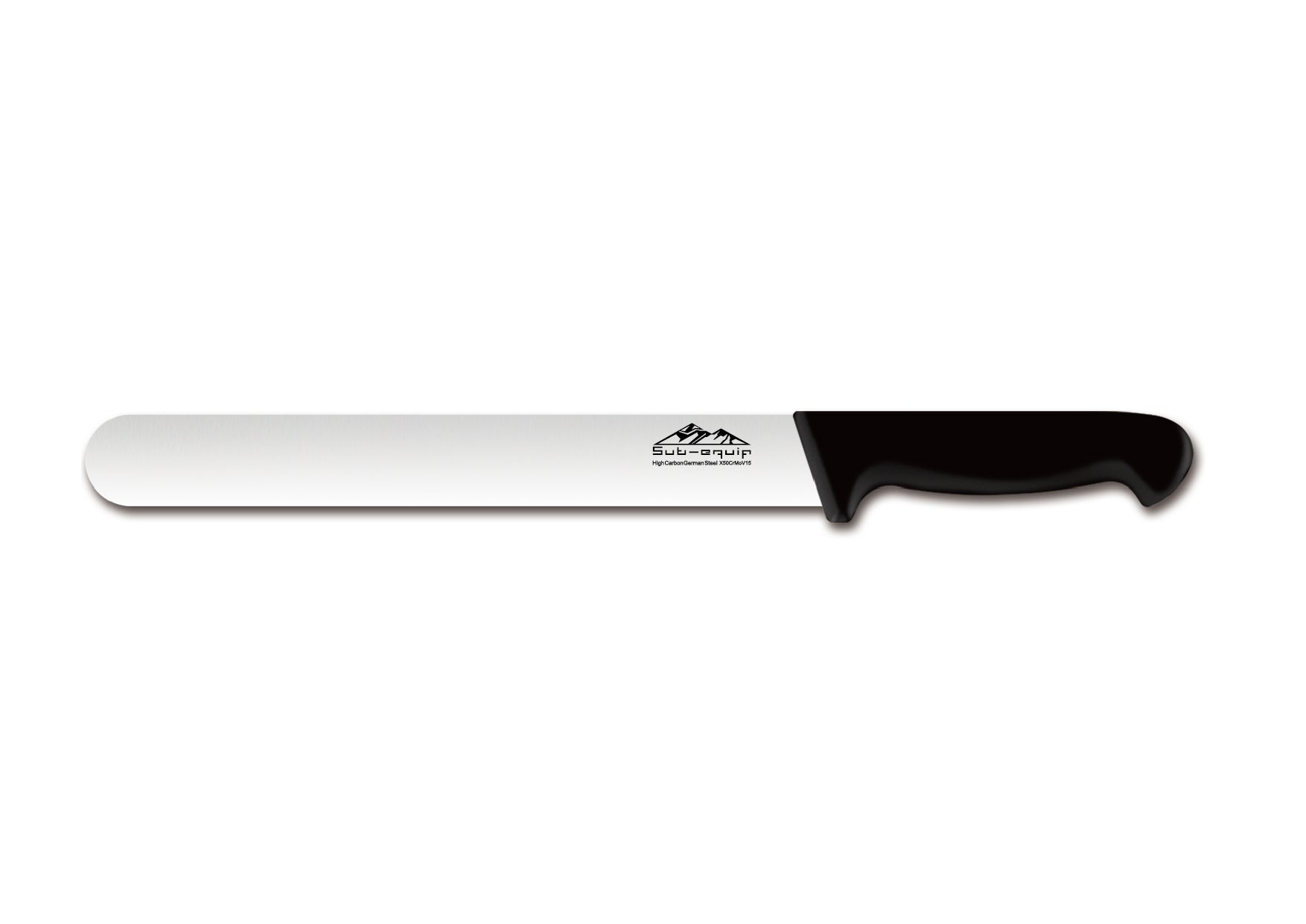 Sub-Equip German steel X50CrMoV15 alloy Roast SlicerPlain (12",14",18") - Chefcoca