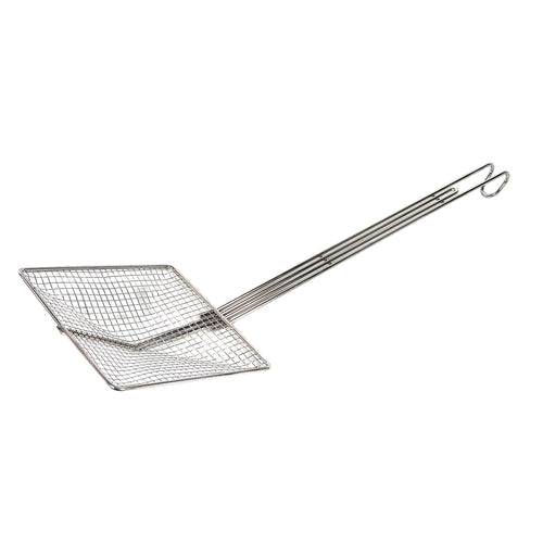 7 7/8"/20cm Dia Reinforced Stainless Steel Coarse Mesh Square Skimmer(SCF-20) - Chefcoca