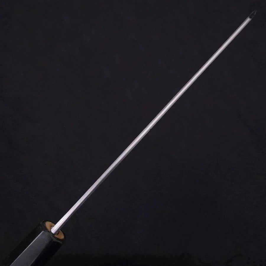 MUSASHI Kiritsuke Gyuto White steel #2 Kurouchi Buffalo Magnolia Handle 200mm (234-200) - Chefcoca